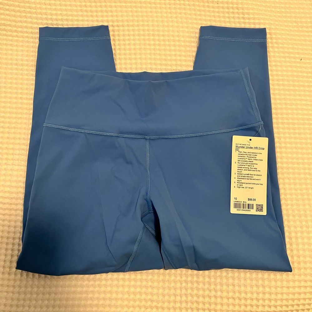 Lululemon Wunder Under High Rise Crop 23”